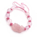 Rose Quartz  PIXIU Bracelet - Attract an ABUNDANCE of LOVE & WEALTH