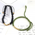 Ethnic Tibetan Handmade Natural Stone 2pc Bracelet Sets - 35 Styles