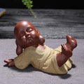5pc/Set Top Quality Buddha Monk Tea Pet Figurines