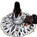 Yin & Yang Feather Mandala Yoga Beach Tapestry