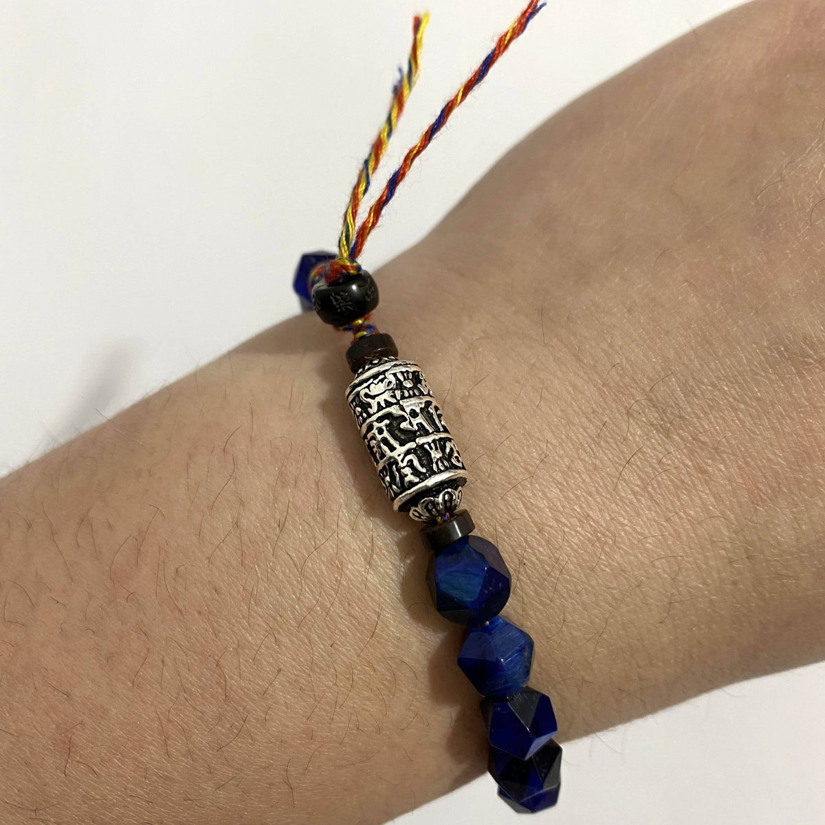 Tibetan buddhist six clearance true mantra words bracelet