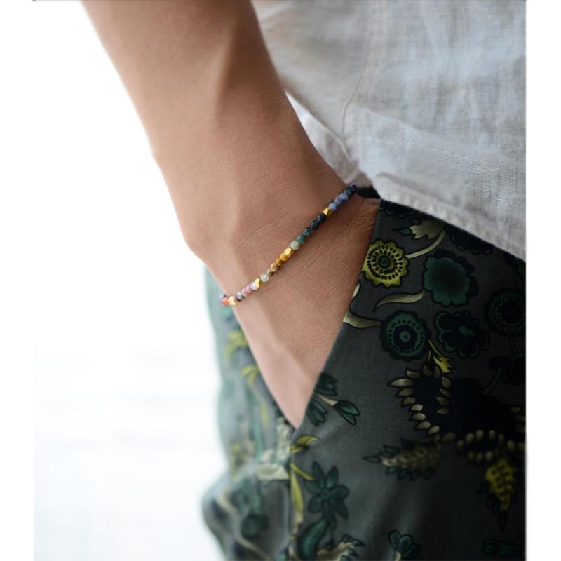 Skpblutn Bracelets for Women Girls Mens 12 Constellations Stone