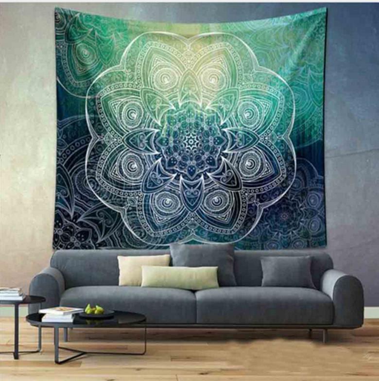 Unique Elephant or Decorative Mandala Multi Purpose Tapestry