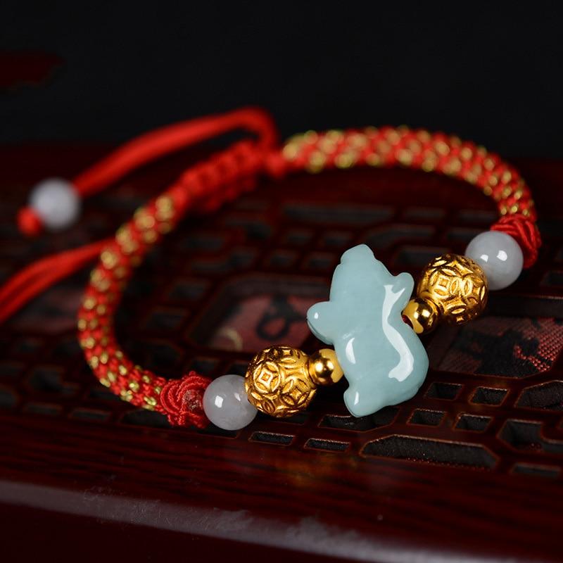 Lucky Chinese Jade Zodiac Bracelet: MrBead