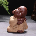 5pc/Set Top Quality Buddha Monk Tea Pet Figurines