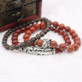 Mens' RED HOT PASSION 3/pc  bracelet Set can help Lift your Game!