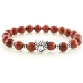 Mens' RED HOT PASSION 3/pc  bracelet Set can help Lift your Game!