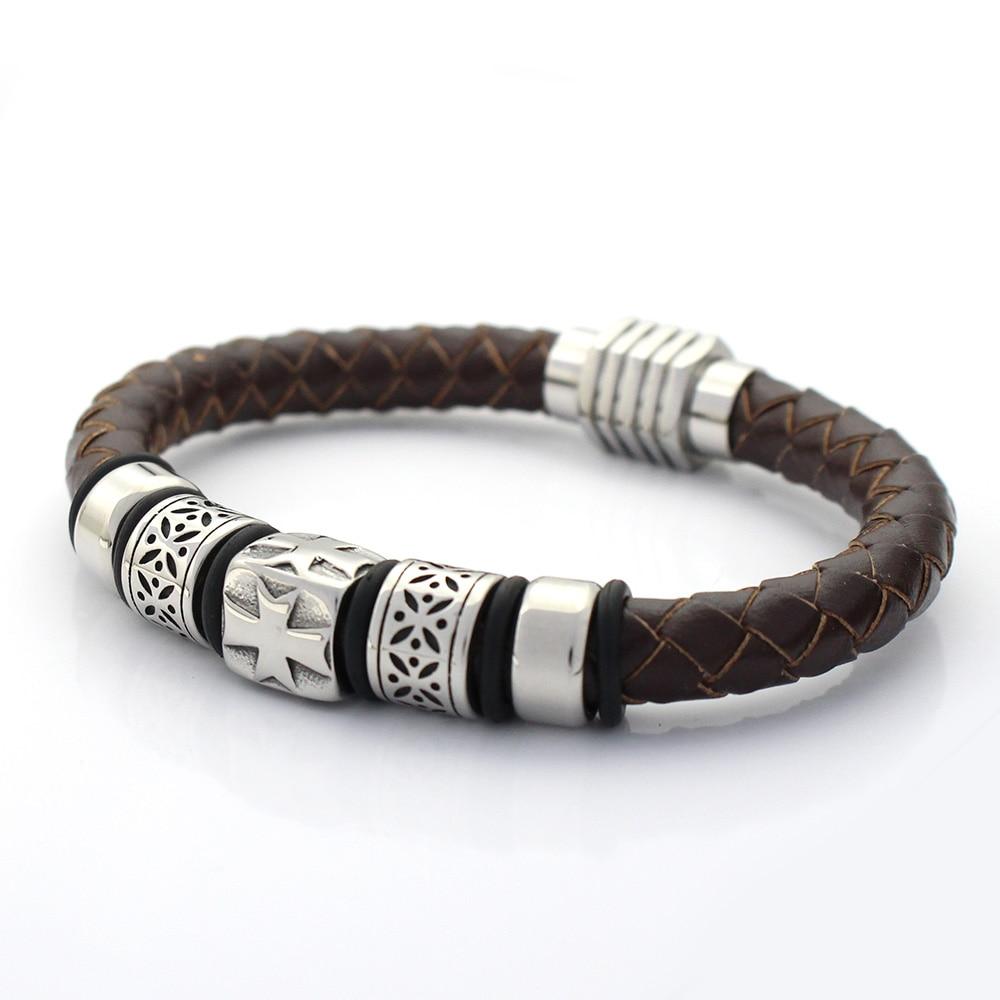 Men's Leather (Genuine) Bracelets