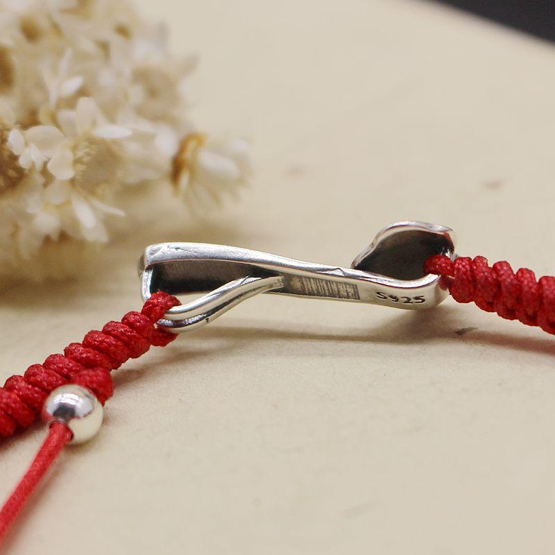 Bracelet Feng Shui Red String Bracelet Gilded Sterling Silver Lucky Charm  Braid Rope Adjustable Brac…See more Bracelet Feng Shui Red String Bracelet
