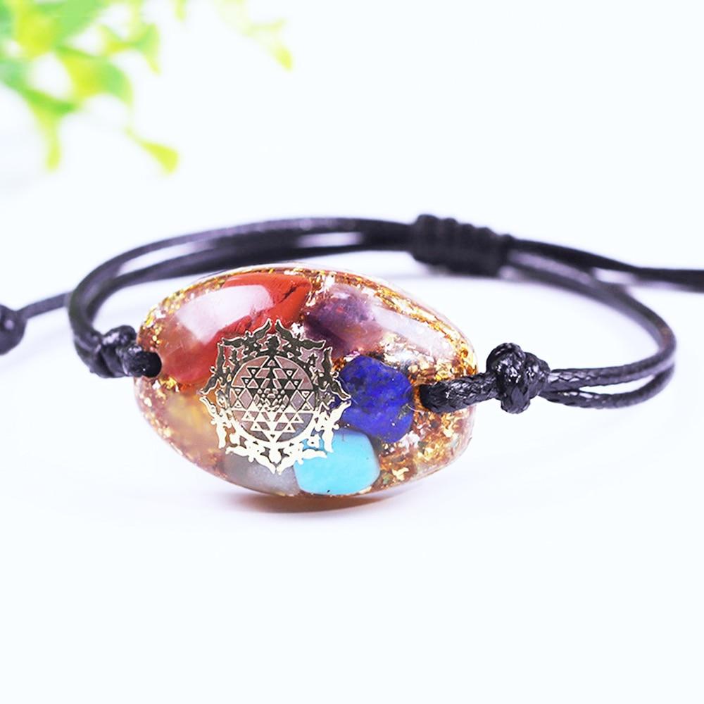 Handmade 7 Chakra 'SELF DISCOVERY' ORGONITE Bracelet zenheavens