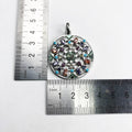 Silver & Zirconia Hidden Rainbow Treasure Pendant Necklace