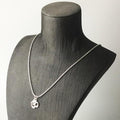 Silver & Zirconia Om 'DIVINE ENERGY' Pendant Necklace