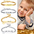 Cute Stainless Steel Personalized Babies & Children Little Cherub Bracelet