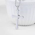 Stainless Steel Cross 'FREE EAGLE' Necklace