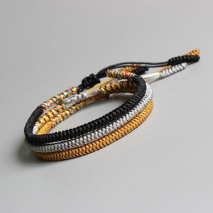 Need CONFIDENCE? Grab our 3/pc Set of Tibetan Braided Knot Bracelets