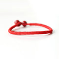 Lucky Red String Handmade Ceramic bracelets -2/pc set