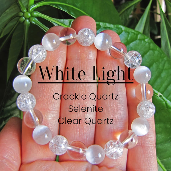 White Light Protective Energy Bracelet