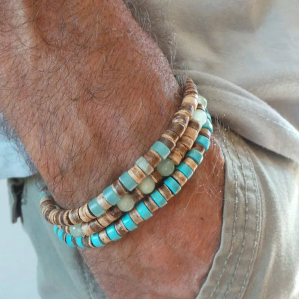 Ocean Vibes Men's Bracelet Set