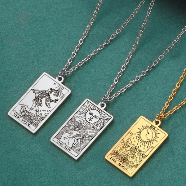 Tarot Amulet Necklace for Women