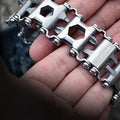 Stainless Steel 29-IN-1 Multifunctional TOOLBOX Bracelet