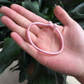 2pc/ Set BREAST CANCER AWARENESS  Hand Made Ceramic Compassion  Bracelets