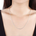 Silver & Zirconia Radiant Toucan Pendant Necklace