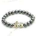 FENG SHUI  PIXIU & 6 Syllable Mantra with HEMATITE 2pc Wealth set