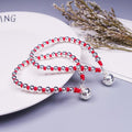 BELLS for PEACE & SERENITY! Grab our  3 x  *MOST POPULAR* Sterling Silver & Red Rope BELL Bracelets & Enjoy 35% off!