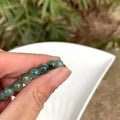 Natural 6mm Burmese Jade Bead Bracelet
