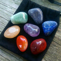 7pc/Set of Chakra Healing Tumbled Stones