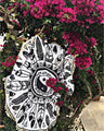 Yin & Yang Feather Mandala Yoga Beach Tapestry