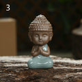 Glazed Buddha Tea Pet Cute Figurine