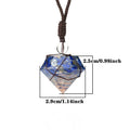 Handmade Diamond 'ULTIMATE ENERGY ABSORPTION' ORGONITE Pendant