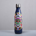 Unique Zen Mandala Design 500ml Stainless Steel Insulated Water Bottle
