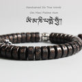 Tibetan OM Mantra Bead Vajra Amulet Bracelet