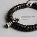 Tibetan OM Mantra Bead Vajra Amulet Bracelet