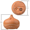 Attractive Wood Grain Ultrasonic Aromatherapy Essential Oil Diffuser