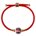 PURE SILVER Ethnic Tibetan 6 syllable Thermochromic charm Bead Bracelet