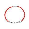 Sterling Silver BAMBOO Design for RESILIENCE Rope Bracelet