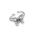 THAI SILVER Elegant Butterfly 'COURAGE' Ring/s