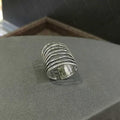 THAI SILVER Aesthetic 8 Layer Ring
