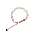 Elegant 3 Shades of Freshwater Pearls Bracelet