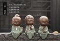 Quality Handmade Monk Tea Pet Figurine-Glazed & Matte