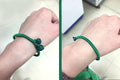 2pc/ Set GREEN Rope ' STAY STRONG ' COMPASSION Bracelets