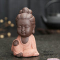 Hand Painted Buddha Tea Pet Miniature