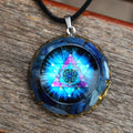 16-Handmade Blue Kyanite ' BALANCE your CHAKRAS ' ORGONITE Necklace