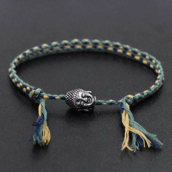 7 Knots for Luck & Evil Eye Protection Cotton Red Thread 2pc Bracelet/ Anklet Set