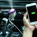 Car Humidifier for Aromatherapy with Dual USB ports
