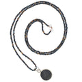 Ancient Style Thai BUDDHA AMULET & Natural Stone ENERGY Necklace-7 Stone Variants