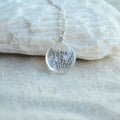 925 Sterling Silver & Glass Tree Of Life Pendant Necklace
